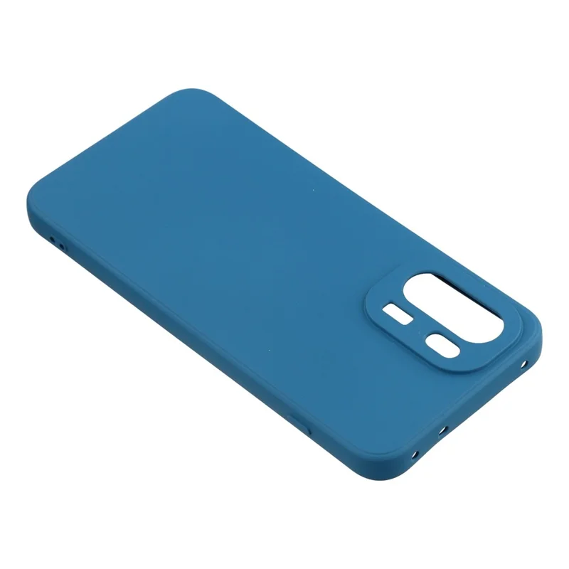 For OnePlus 15R 5G / Ace 6T 5G / Ace 6 5G Case TPU Back Soft Anti-Scratch Fiber Lining Phone Cover - Sapphire