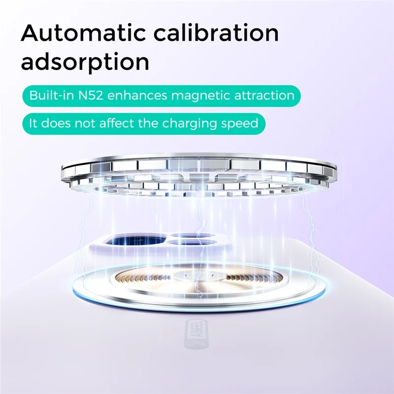 ABEEL voor OnePlus 15 5G-hoesje, compatibel met MagSafe Skin Touch vloeibare siliconen telefoonhoes - Paars