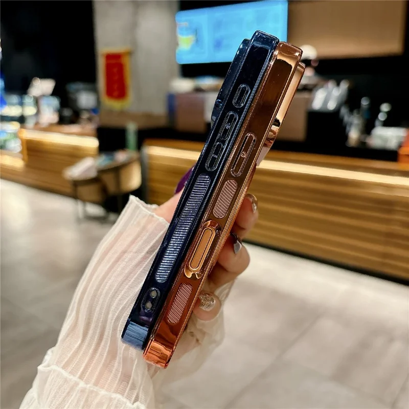 Capa Giratória com Suporte Compatível com MagSafe para iPhone 17 Pro Max - Capa de Telefone TPU com Protetor de Tela - Branco