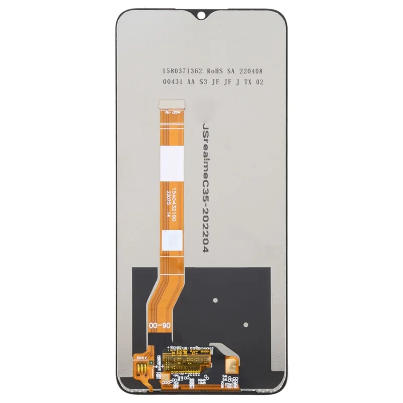 LCD Screen and Digitizer Assembly for Oppo A57 4G / A57s 4G / A57e 4G / A77 4G / A17 4G / A17k 4G , Grade C , without Logo