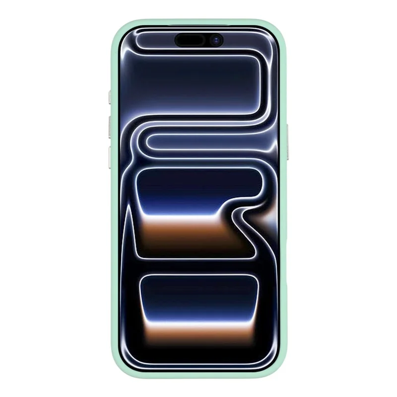 JAUCASE For iPhone 17 Pro Max Case Compatible with MagSafe Metal Camera Frame Liquid Silicone Phone Cover - Green