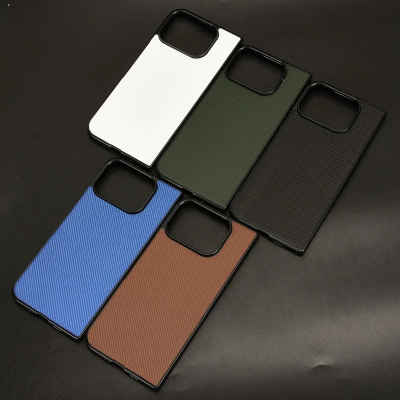 For Google Pixel 10 Pro Fold Case Carbon Fiber Texture Shockproof PU + PC Phone Cover - White