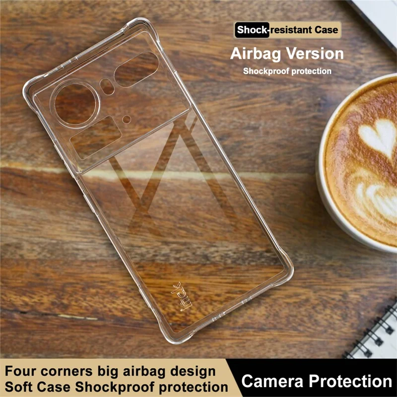 IMAK For ZTE nubia Z80 Ultra 5G Case TPU Phone Cover Airbag Shockproof Protection
