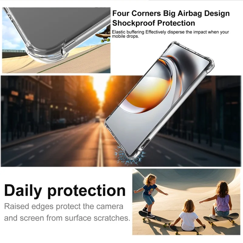 IMAK For ZTE nubia Z80 Ultra 5G Case TPU Phone Cover Airbag Shockproof Protection