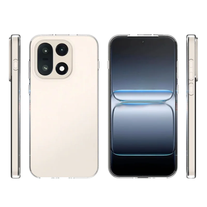 10 piezas / paquete para el caso 5G de OnePlus 15, cubierta de teléfono protectora clara de TPU sin marca de agua