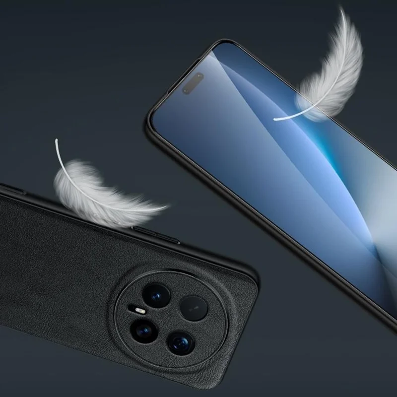 SULADA til Honor Magic8 Pro 5G hylster PU-læder + TPU + PC bagside hylster - Sort