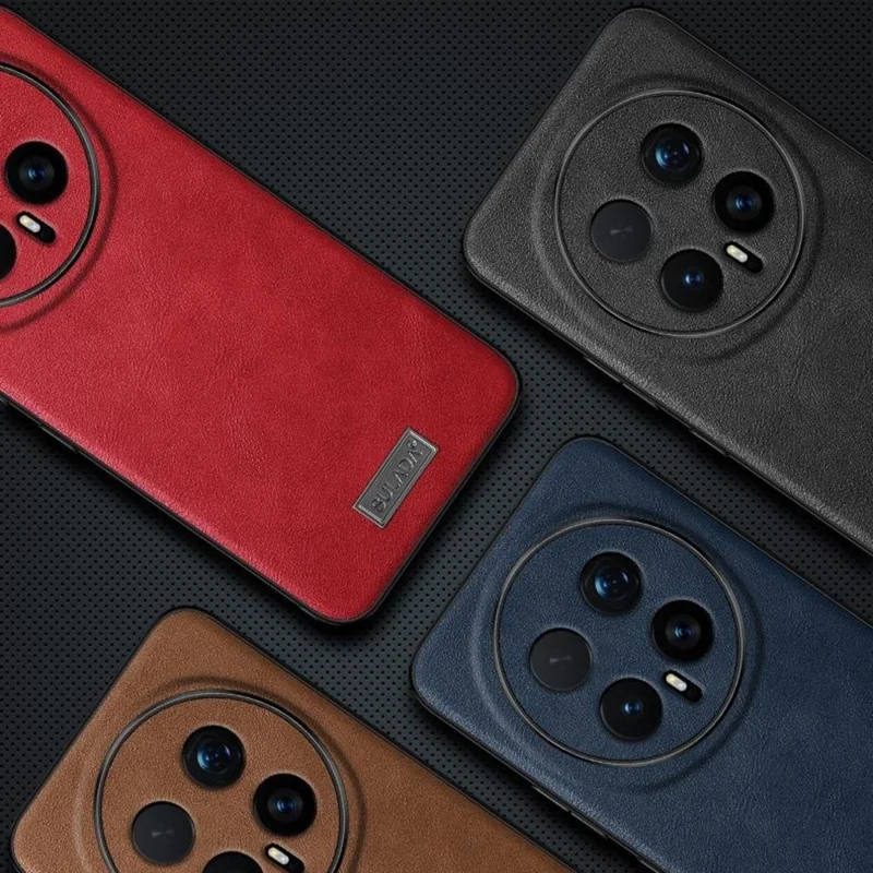 SULADA til Honor Magic8 Pro 5G hylster PU-læder + TPU + PC bagside hylster - Sort