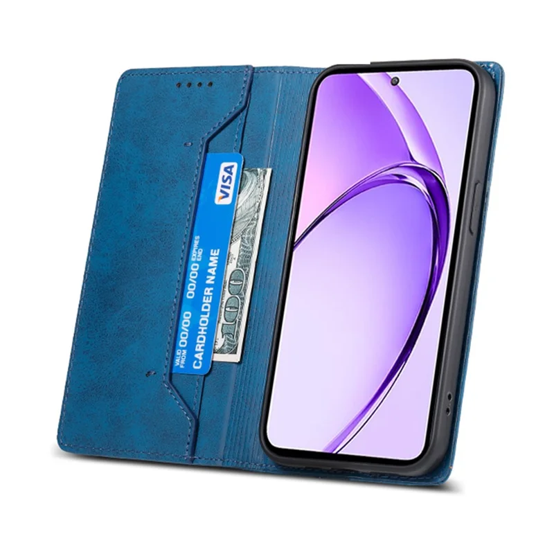 Portemonnee Hoesje voor Oppo F31 5G / A6 Pro 5G / A6 Pro 4G RFID Blokkering PU Leren Telefoonhoesje - Blauw