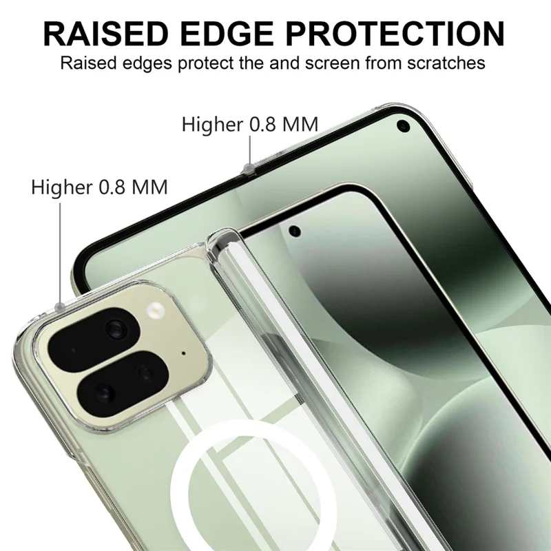 Capa Compatível com Google Pixel 10 Pro Fold com Proteção Magnética MagSafe e Dobradiça Protetora de PC