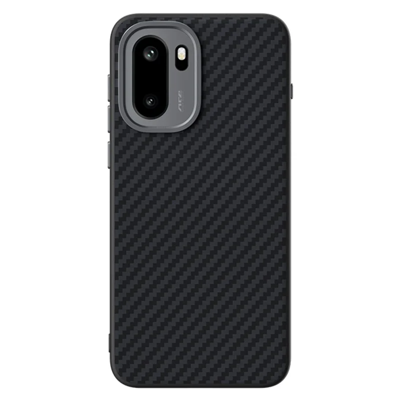 ABEEL For OnePlus Ace 6 5G Magnetic Case Wide Carbon Fiber Texture Back Cover - Black
