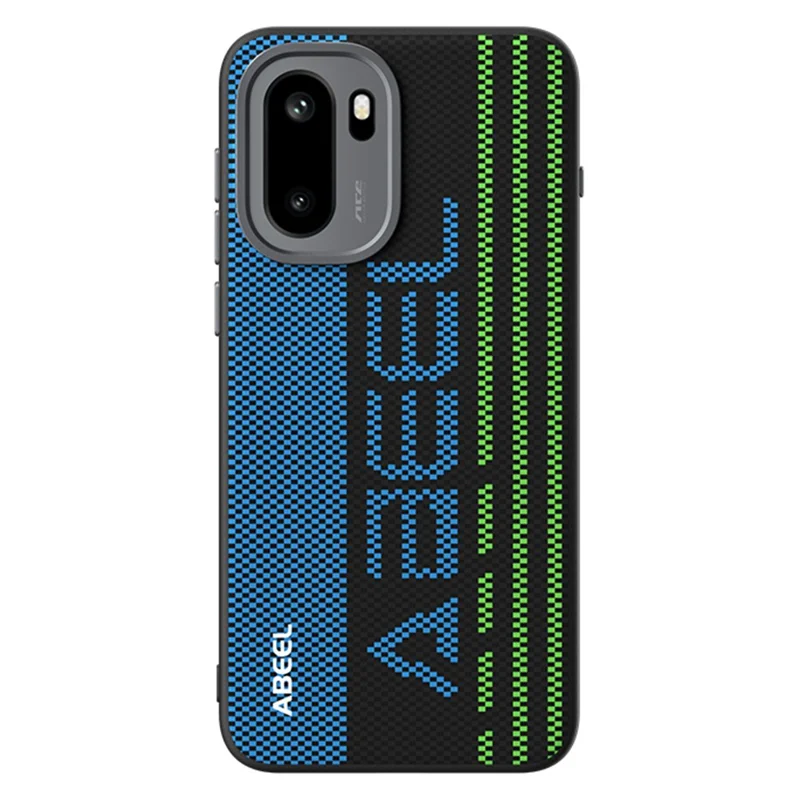 ABEEL For OnePlus Ace 6 5G Magnetic Case Micro-Embossing 6D Printed PC TPU Aluminum Alloy Leather Phone Cover - Outstanding No. 1