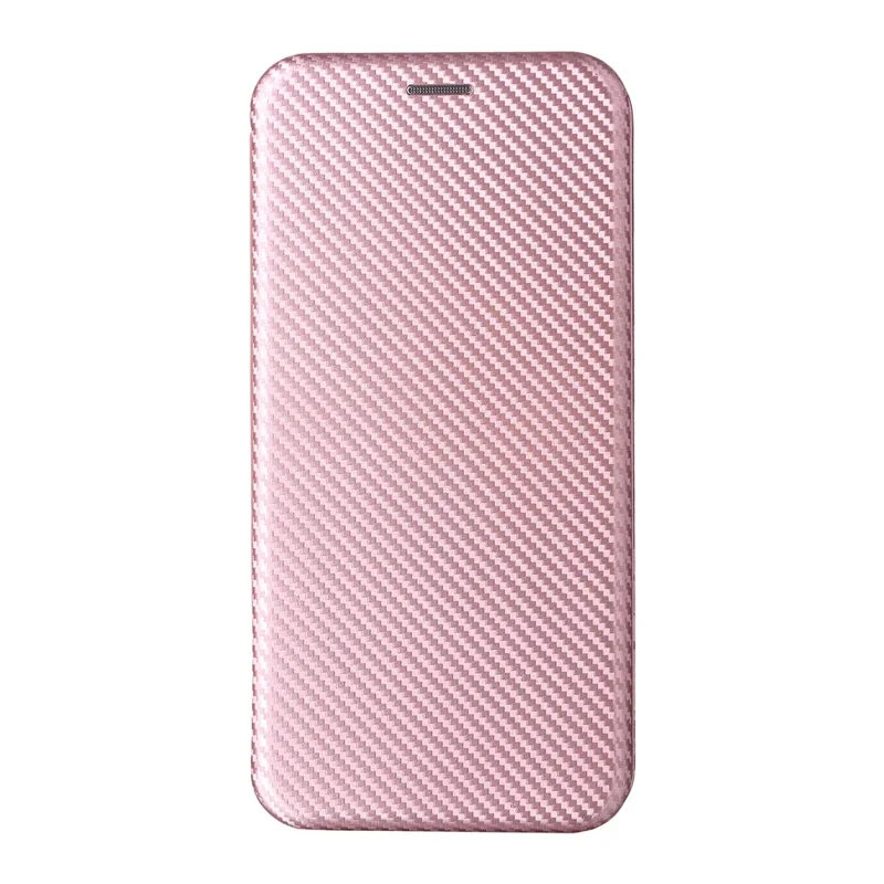 Для Oppo Find X9 5G Case Carbon Fiber Texture Drop-Proof PU Leather Phone Cover - Rose Gold