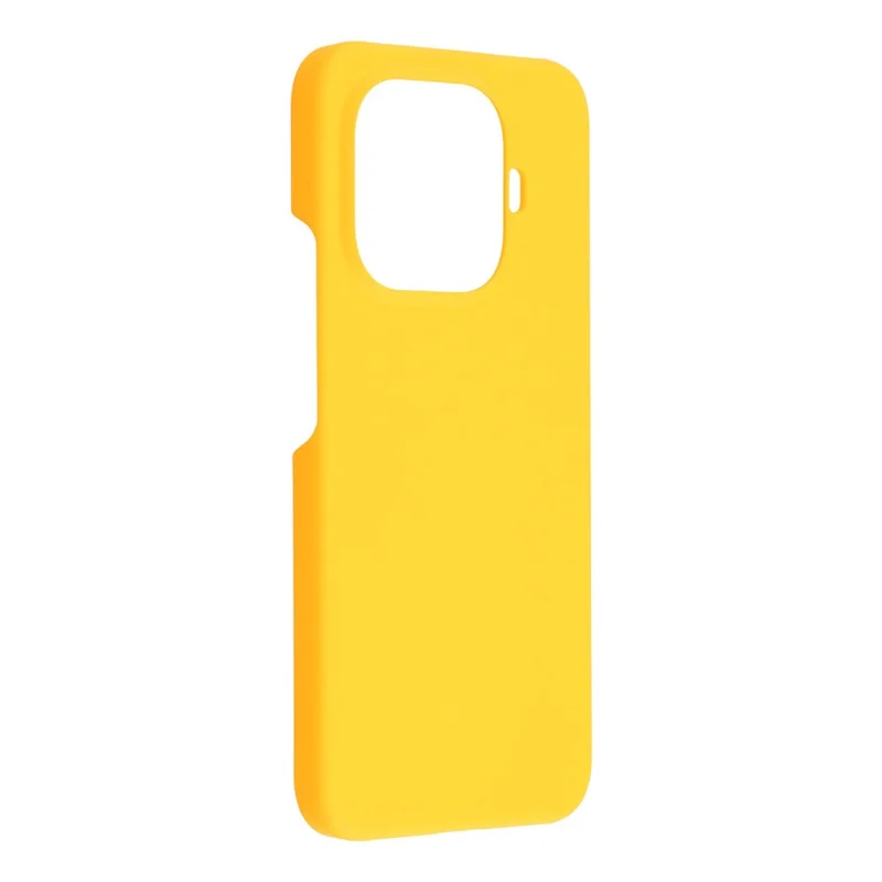 Til Xiaomi 15T Pro Case Hård PC Drop-beskyttende Matt Minimalistisk Telefonbeskyttelse - Gul