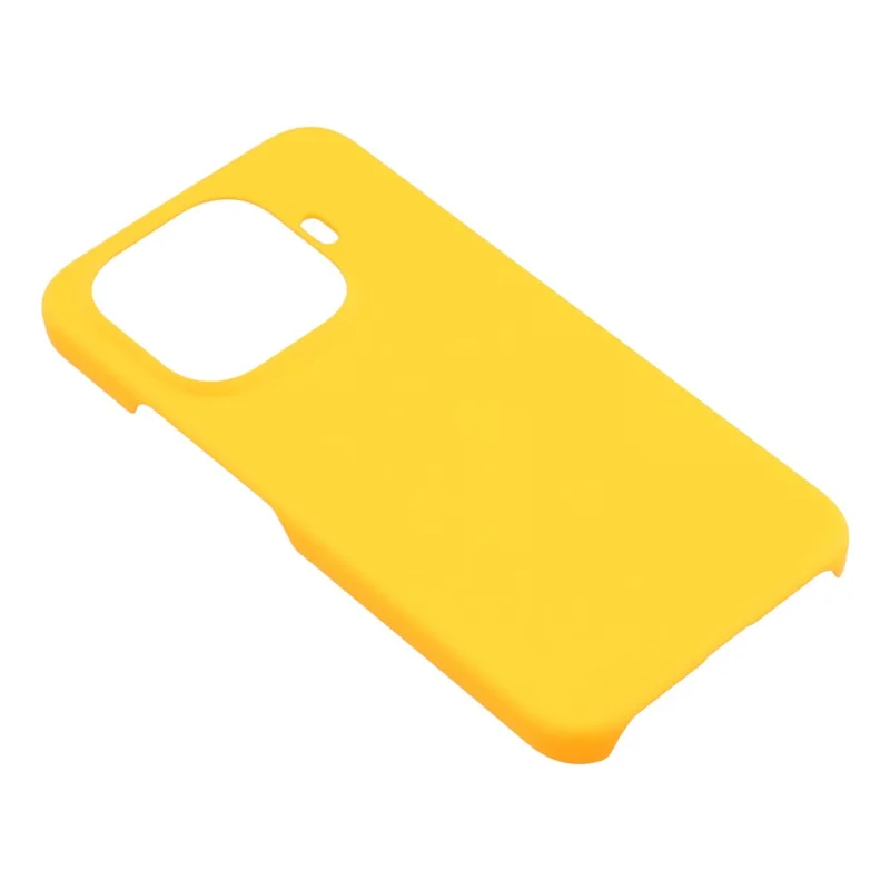 Til Xiaomi 15T Pro Case Hård PC Drop-beskyttende Matt Minimalistisk Telefonbeskyttelse - Gul