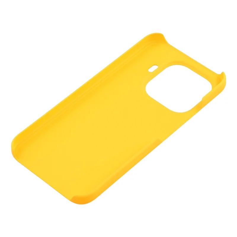 Til Xiaomi 15T Pro Case Hård PC Drop-beskyttende Matt Minimalistisk Telefonbeskyttelse - Gul