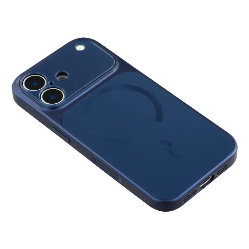 Für iPhone 17 Hülle kompatibel mit MagSafe Anti-Kratzer TPU + PC Handyhülle - Blau