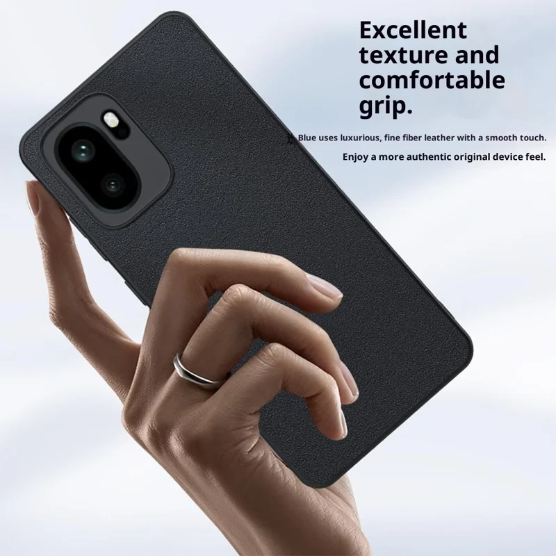 For OnePlus 15R 5G / Ace 6T 5G / Ace 6 5G Case PU Leather Coated PC + TPU Anti-Drop Phone Cover - Green