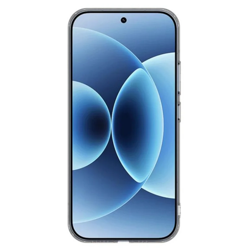 WANLONFENG YJ Series Per Xiaomi 17 Case Foro Obiettivo Preciso 1.5mm Bordi Arrotondati Chiaro TPU Custodia Telefonica con Pellicola Schermo