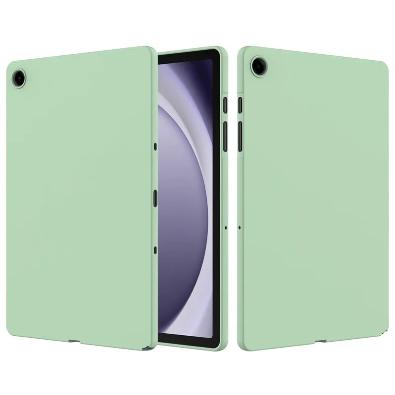 For Samsung Galaxy Tab A11+ Case Liquid Silicone Anti-Scratch Tablet Cover - Green