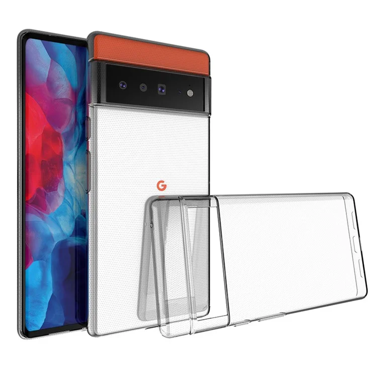 Pour Google Pixel 6 Pro 5G Ultra Thin Crystal Clear Phone Cover Anti-scratch Celll Phone Protective Case