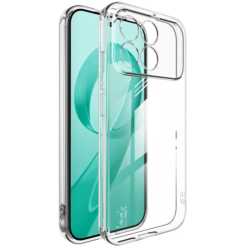 IMAK UX-5 Series Para Xiaomi Redmi K90 5G Transparente TPU Capa de Telefone Proteção Capa de Telefone