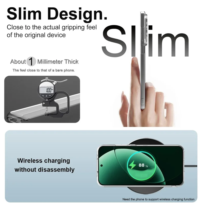 IMAK UX-5 Series For Realme GT 8 Pro 5G Transparent TPU Phone Case Protective Phone Cover