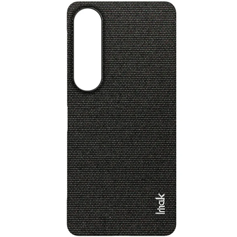 Étui pour Sony Xperia 1 VII de la série IMAK Ruiyi - Texture en tissu et cuir + Coque arrière en PC - Noir