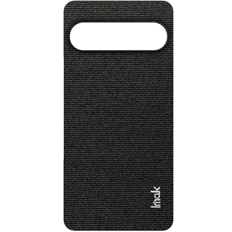 IMAK Ruiyi Series for Sony Xperia 10 VII Case Fabric Texture Leather + PC Phone Back Cover - Black
