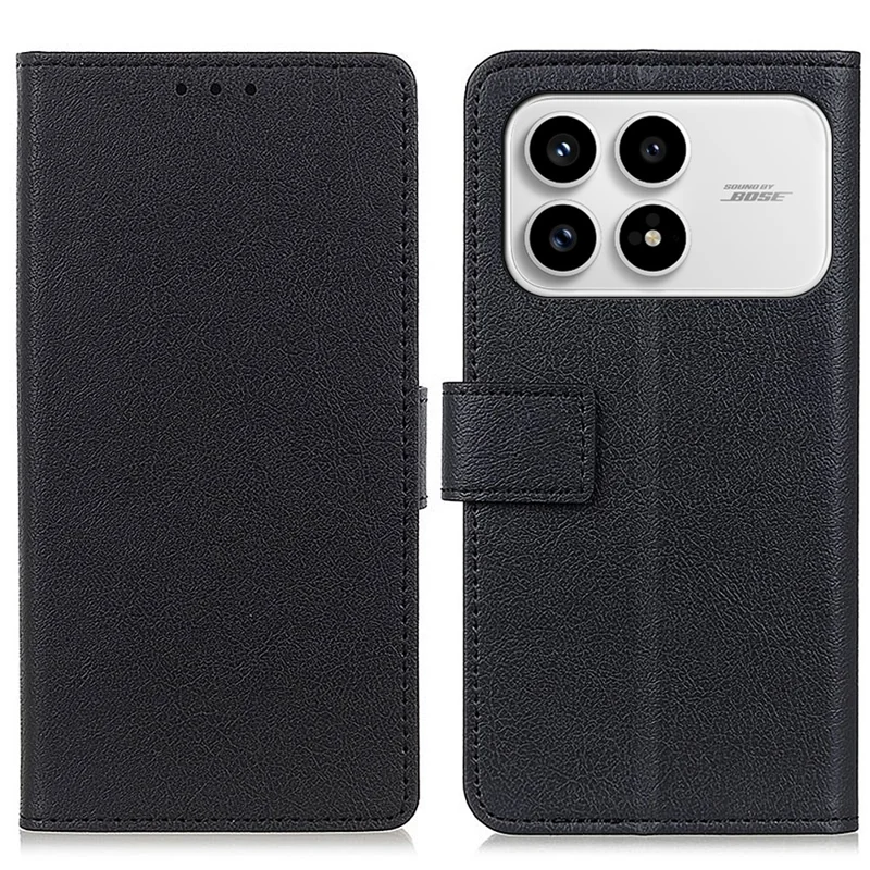 Funda de cuero PU con soporte tipo cartera para Xiaomi Redmi K90 5G