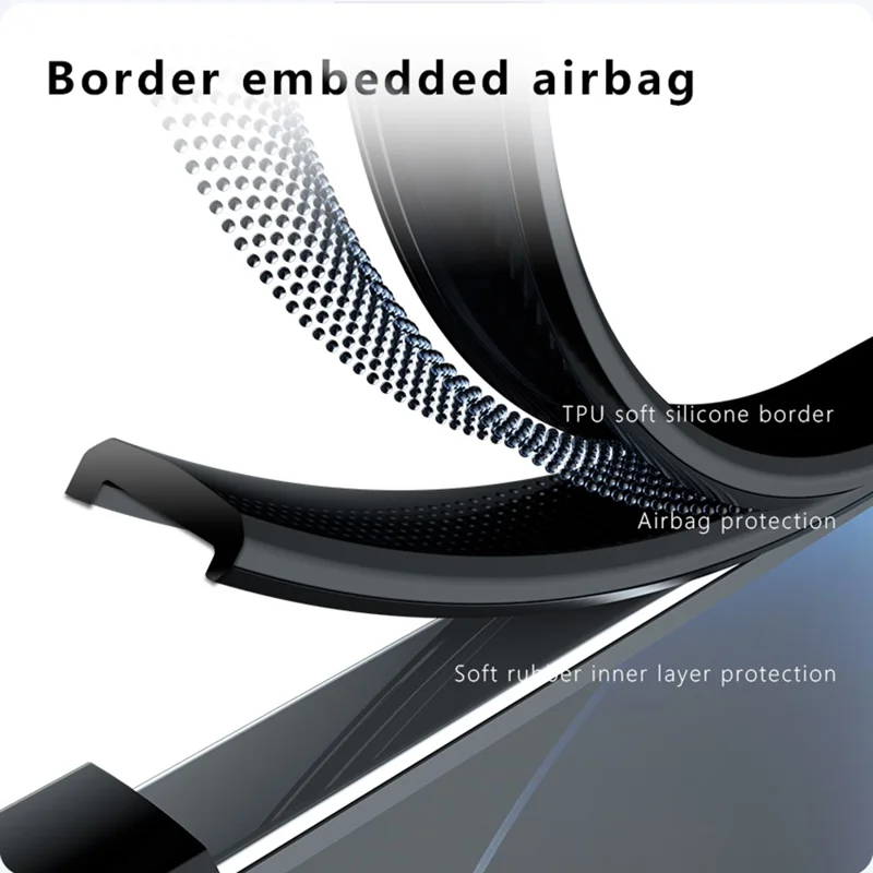 For ZTE nubia RedMagic 11 Pro 5G Case TPU + PC Shockproof Clear Phone Cover