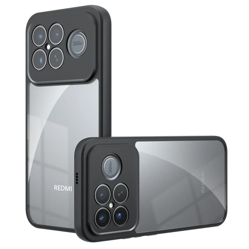 Voor Xiaomi Redmi K90 Pro Max 5G / Poco F8 Ultra hoesje TPU + PC Schokbestendig Transparant Telefoonhoesje