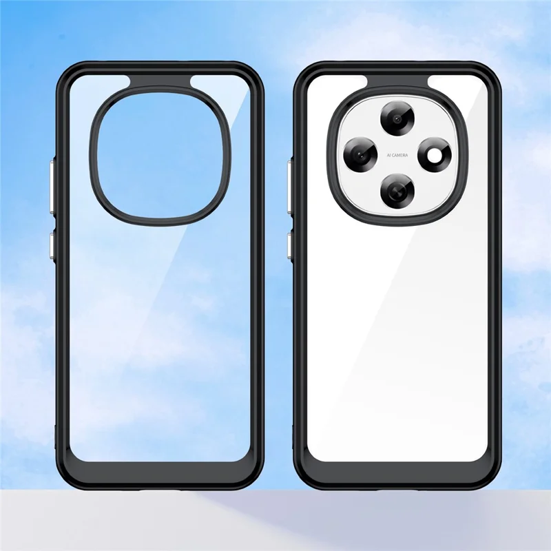 Capa Oppo F31 Pro 5G TPU + Acrílico Proteção Transparente - Preta