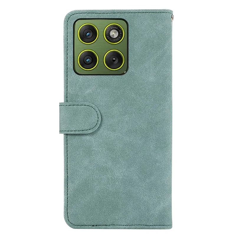 ABEEL Per Motorola Edge 70 5G Custodia Colore Splicing Pelle Flip Cover Telefono RFID Blocking - Baby Blue