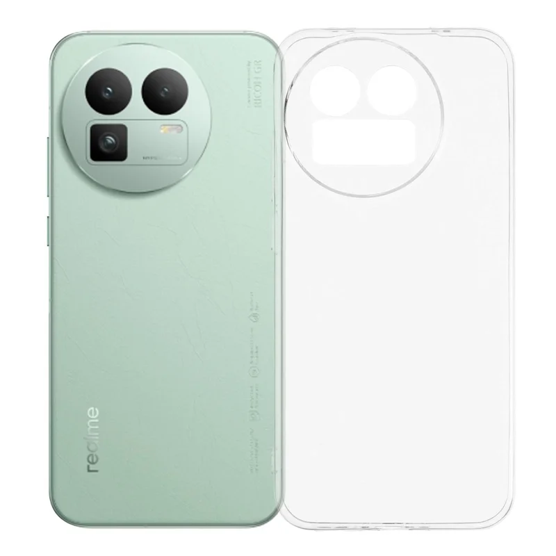 For Realme GT 8 5G Back Cover Ultra Thin Flexible TPU Clear Phone Case