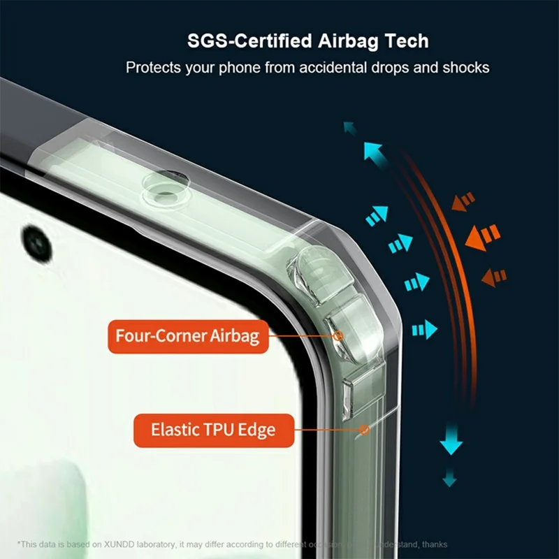 XUNDD para Xiaomi Redmi K90 Pro Max Champion Edition Funda Resistente a Golpes TPU + Cubierta Trasera Acrílica Transparente