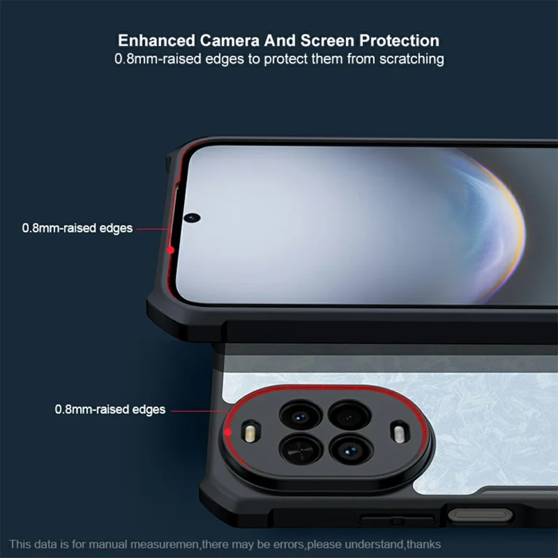 XUNDD For Huawei nova 14 Lite 5G Case Dropproof TPU + Acrylic Clear Back Phone Cover