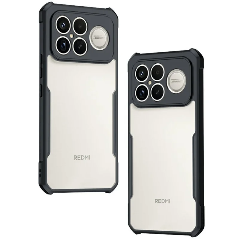 XUNDD Para Xiaomi Redmi K90 Pro Max 5G Caja Resistente a Golpes TPU + Cubierta de Teléfono Trasera Transparente de Acrílico