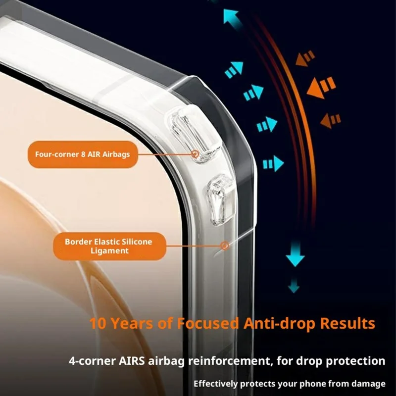 XUNDD Para Xiaomi Redmi K90 Pro Max 5G Caja Resistente a Golpes TPU + Cubierta de Teléfono Trasera Transparente de Acrílico