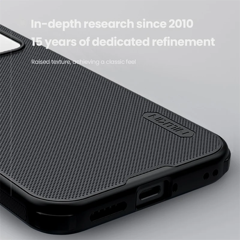 NILLKIN Bouclier givré Pro pour Xiaomi Redmi K90 5G Étui magnétique PC + Housse de téléphone TPU