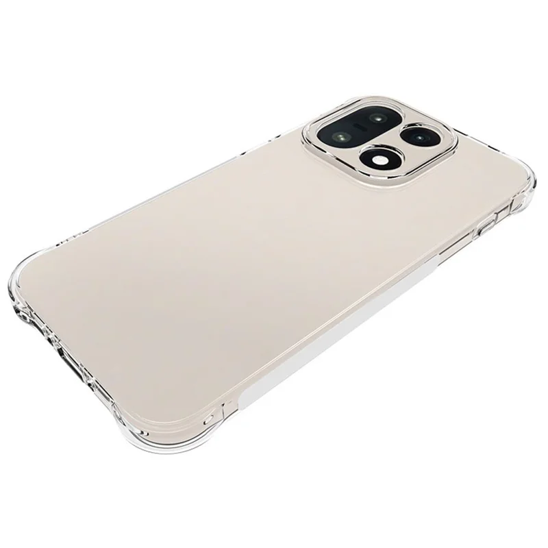 Voor OnePlus 15 5G Transparant Hoesje Antischok TPU Telefoonhoesje Versterkte Hoeken