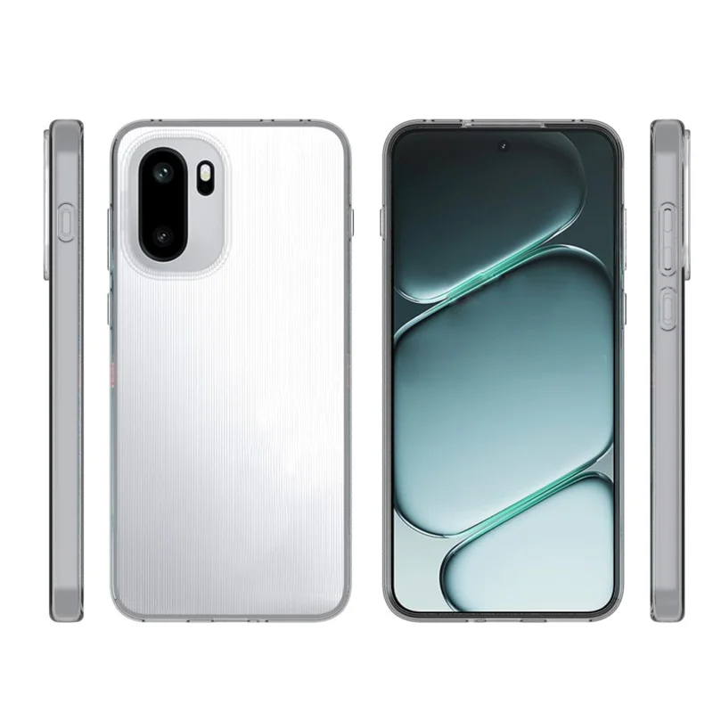 For OnePlus 15R 5G / Ace 6T 5G / Ace 6 5G Case Watermark Resistant TPU Clear Phone Back Cover