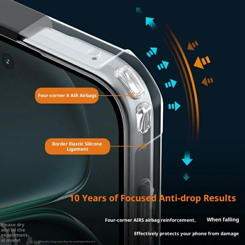 XUNDD voor OnePlus Ace 6 5G hoesje Stootvrij TPU + Acryl Transparant Achterkant Telefoonhoesje