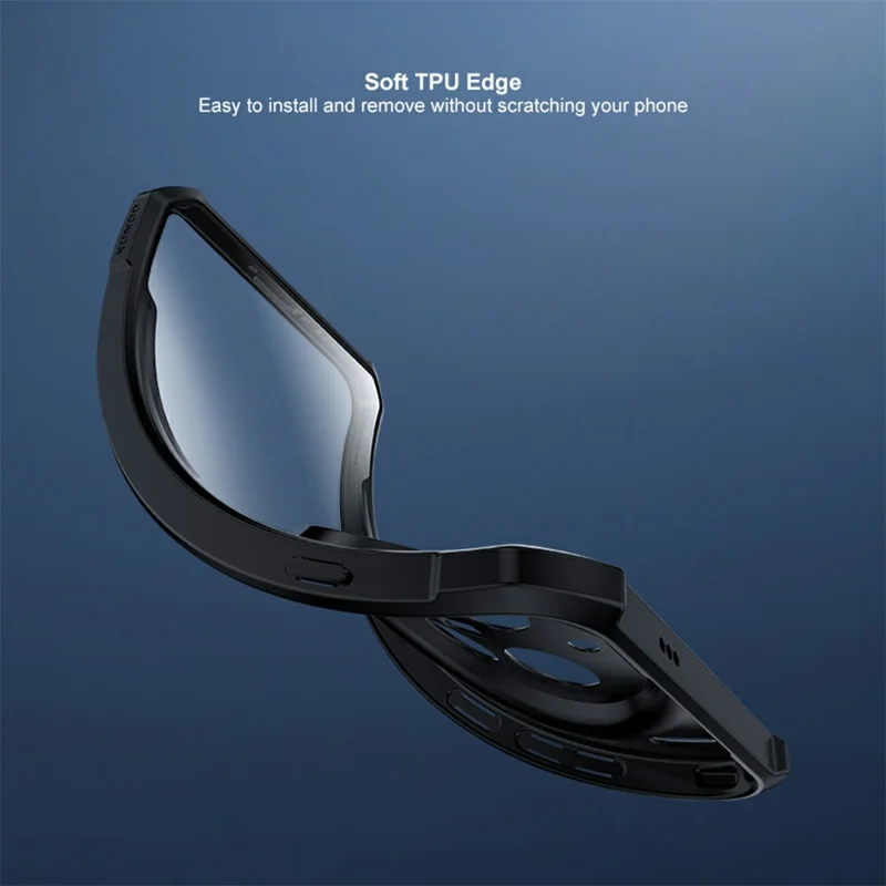 XUNDD For vivo X300 5G Case Dropproof TPU + Acrylic Clear Back Phone Cover