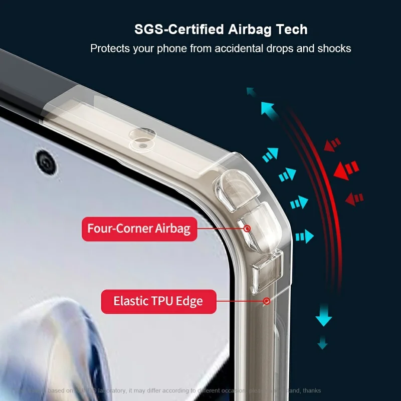 XUNDD Fo ZTE nubia Air Case Dropproof TPU + Acrylic Clear Back Phone Cover