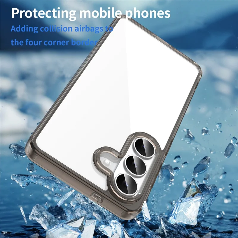 Voor Samsung Galaxy S26 / S26 Pro hoesje TPU + Acryl telefoon achterkant Anti-vergeel - Zwart