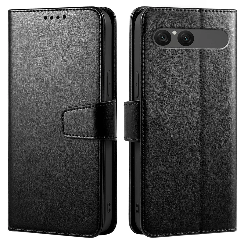 Étui Sony Xperia 10 VII Porte-carte Support Portefeuille Cuir Coque Téléphone - Noir