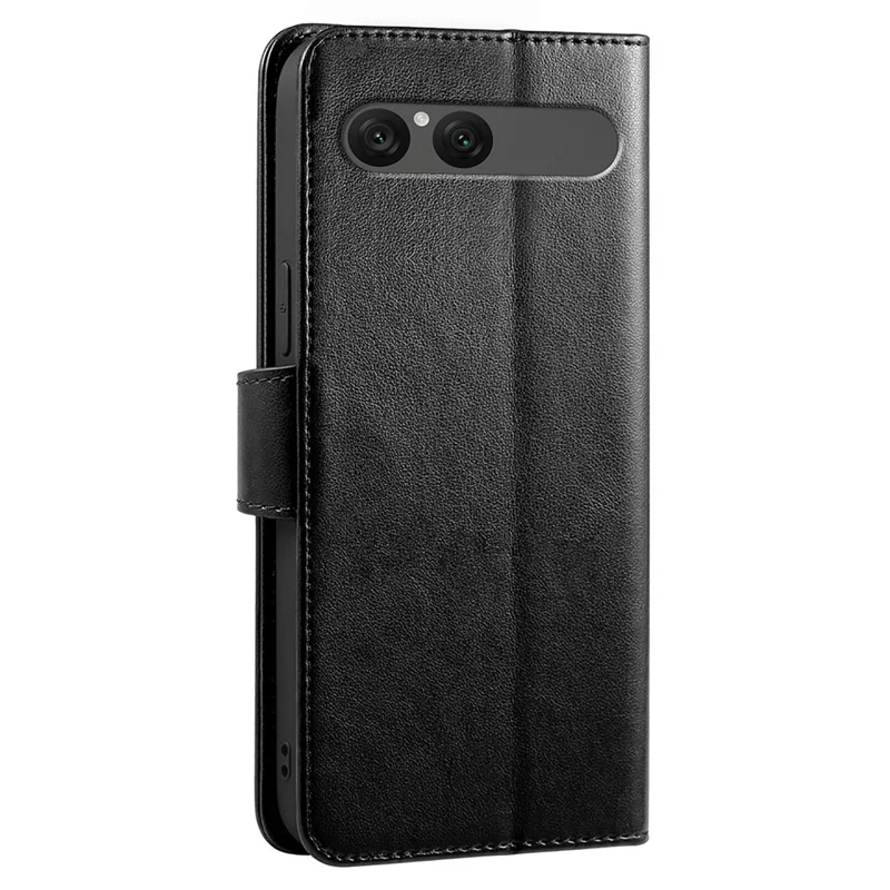 Étui Sony Xperia 10 VII Porte-carte Support Portefeuille Cuir Coque Téléphone - Noir