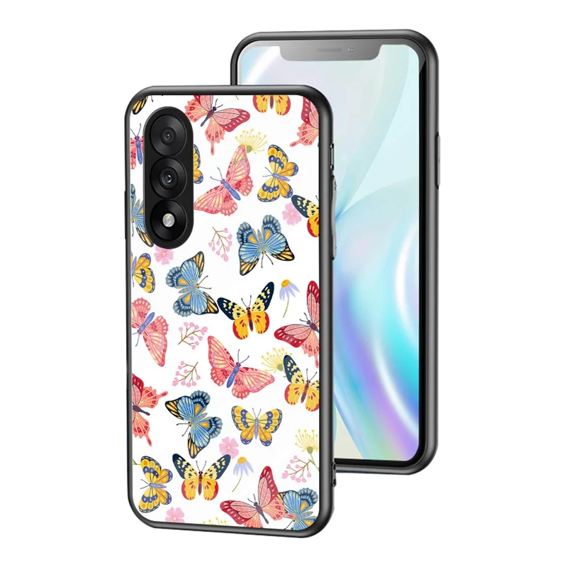 Per OnePlus Nord 5 5G / Ace 5 Ultra 5G Butterfly Series Glass Case Colorful Elegant Protective Cover - Farfalla Colorata
