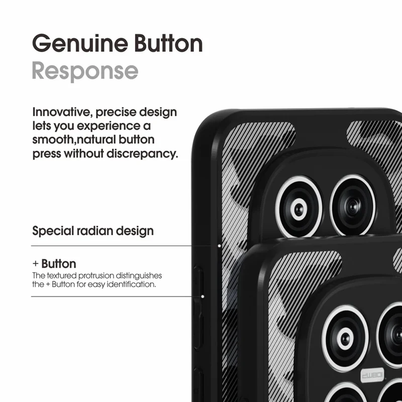 IBMRS Pour Xiaomi Redmi Note 15 Pro 5G Étui Cadre Souple TPU Dos Dur PC Anti-Chute Housse de Téléphone - Noir Transparent