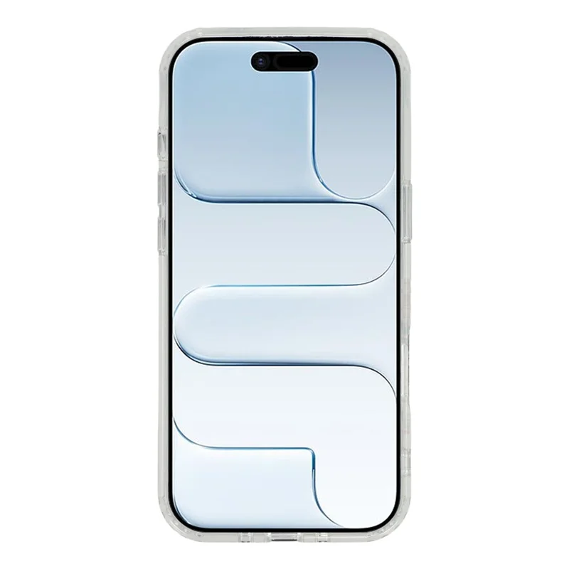 Funda magnética de aire para iPhone, patrón de flores IMD, cubierta de teléfono transparente de TPU + PC - Estilo B